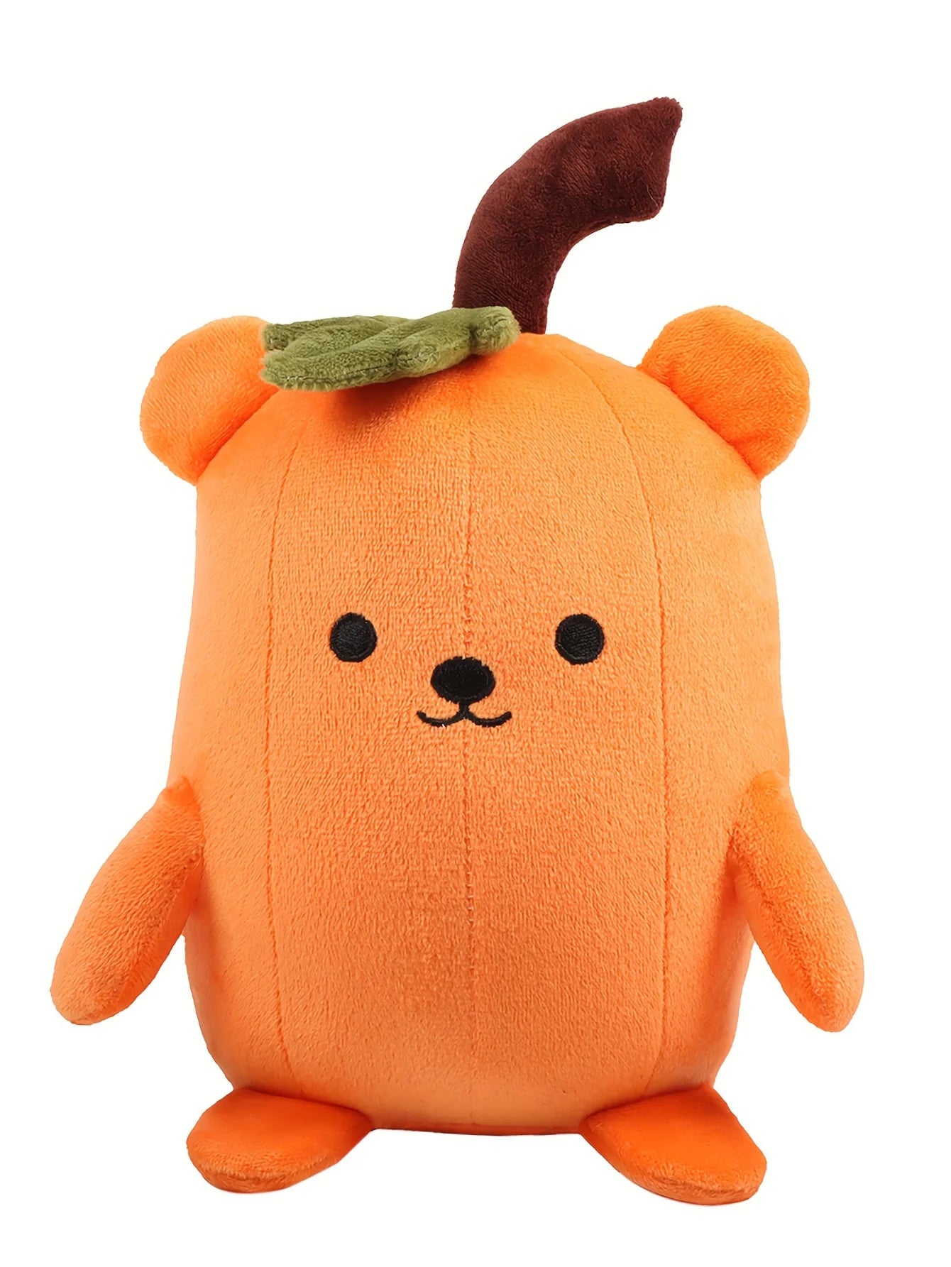 Halloween Pumpkin Bear Plushie