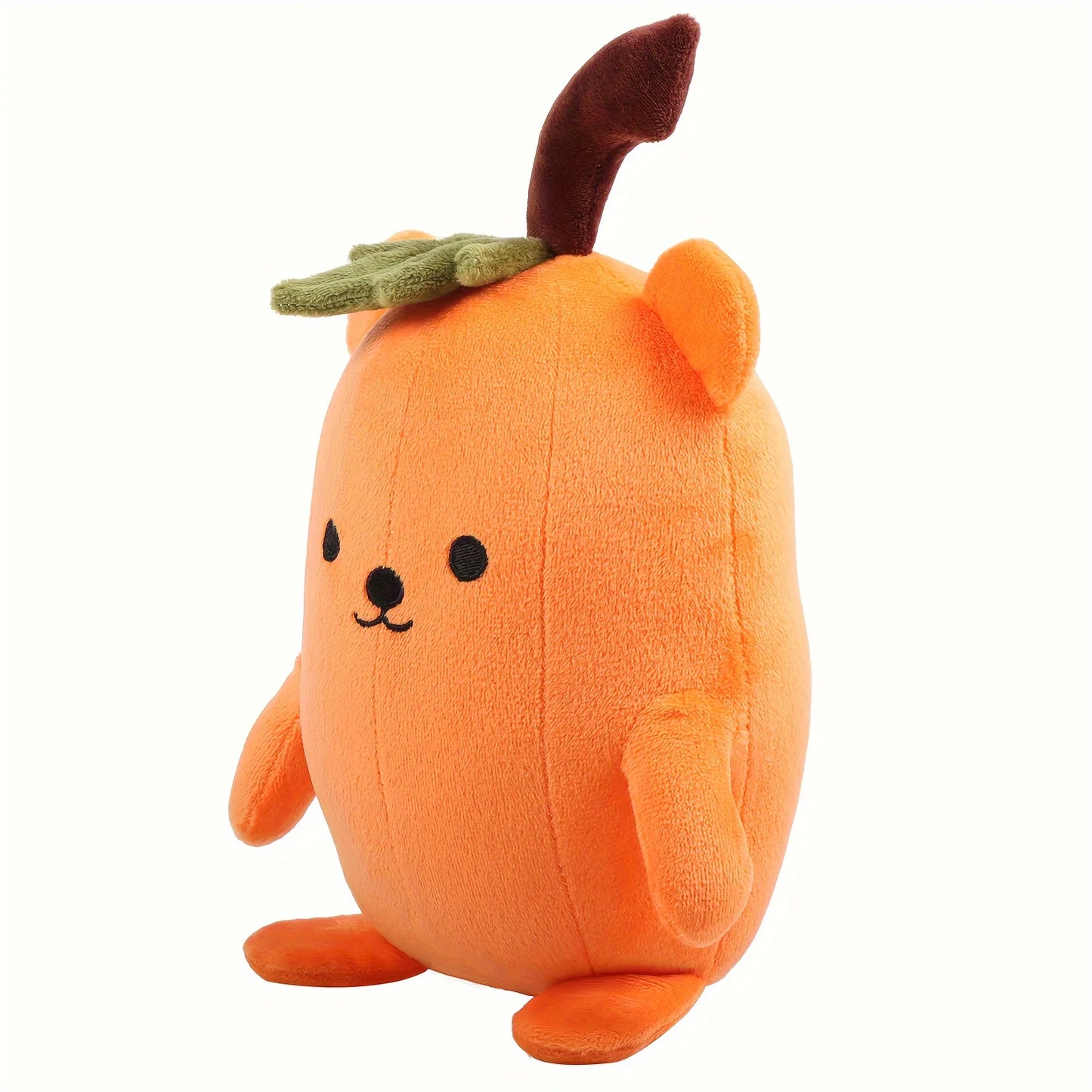 Halloween Pumpkin Bear Plushie