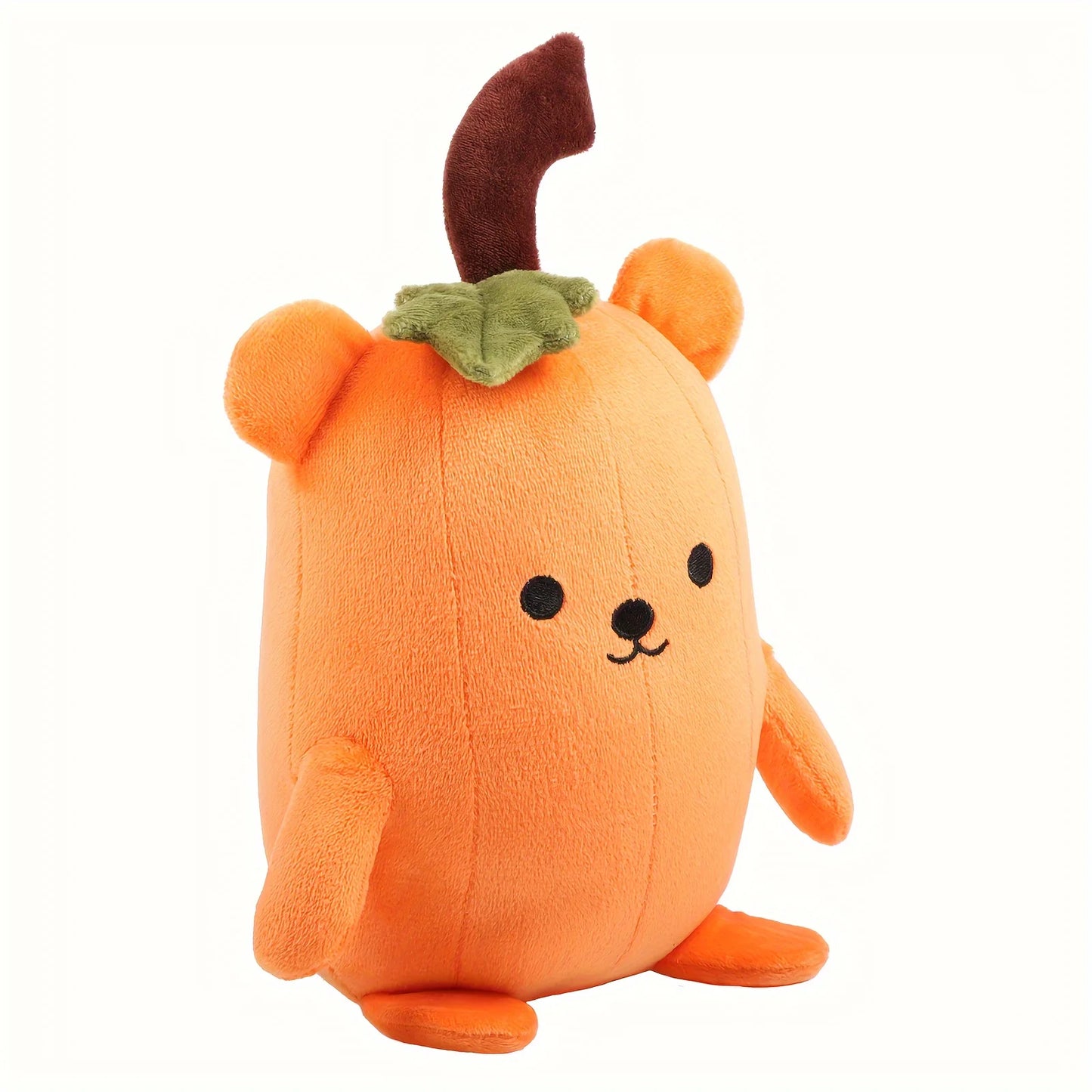 Halloween Pumpkin Bear Plushie